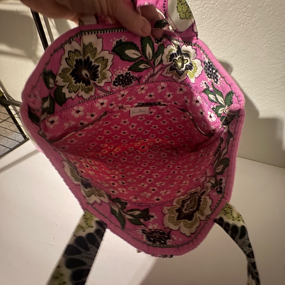 Vera Bradley Floral Pink Quilted Tote Bag - Picture 8 of 8